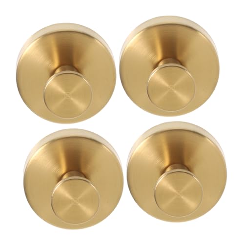 SOPOTUTU 4個ステンレス製吸盤フック ドリル不要の防水フック 鏡 ル ガラス対応 浴室 キッチン用耐荷重ホルダー ローブ タオル リース掛けに