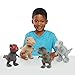 Jurassic World Plush Collector Set, 4-pieces, 7-inch Dinosaur Stuffed Animals, Kids Toys for Ages 3 Up, Amazon Exclusive by Just Play
