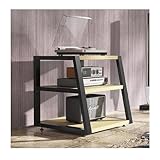 Inspiré de la forme trapézoïdale, ce design est simple et élégant, avec suffisamment d'espace à chaque niveau. L'espacement entre les étagères est uniforme, ce qui facilite l'organisation et améliore visuellement l'apparence générale.