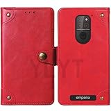 NESLIN Flip Rot Schutz Hülle Hülle Für Emporia SMART 5 mini 4.95 inch Etui Leder Tasche Handyhülle Klassisch Kartenfach Cover
