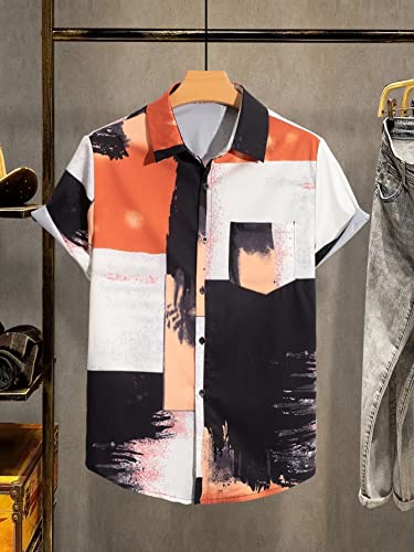 Image of J B Fashion Casual Shirt for Men|| Shirt for Men|| Men Stylish Shirt || Men Printed Shirt(BrushPrint)