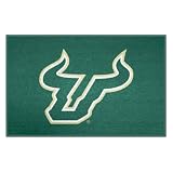 FANMATS 540 NCAA - South Florida Bulls Starter Mat Accent Rug - 19in. x 30in. | Sports Fan Home Decor Rug and Tailgating Mat