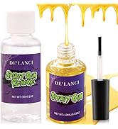 DE’LANCI Makeup Spirit Gum And Remover Kit | 13mlSpirit Gum Adhesive and 30ml SFX Makeup Remover ...