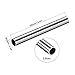 uxcell 304 Stainless Steel Round Tubing 10mm OD 0.8mm Wall Thickness 250mm Length Seamless Straight Pipe Tube