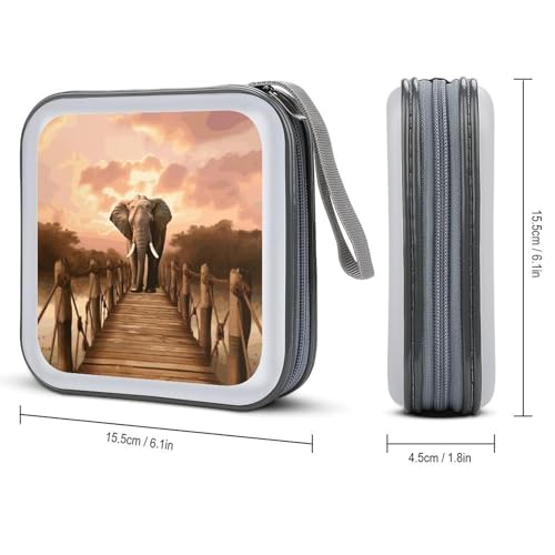 Boîtier CD DVD 40 compartiments antichoc plastique pour ranger ses disques
