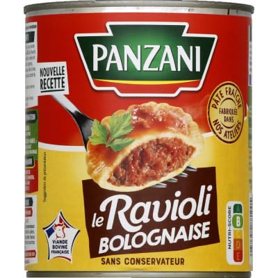 Plat Familial Ravioli Bolognaise Panzani La Boite De - vue 2