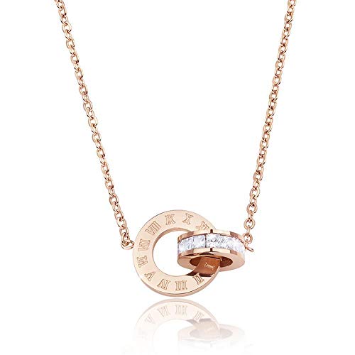 Collier pendentif chiffres romains et diamants : le cadeau idéal pour marquer un moment unique