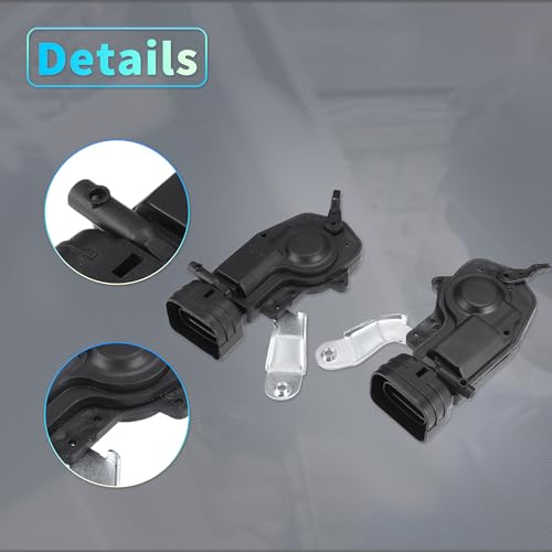 X AUTOHAUX Replacement Front Rear Left Right Side Power Door Lock Actuator Motor for Toyota 4Runner 98-02 Door Latch Actuator Assembly Replace No.6914035060/6912035050 Black 2 Pair by X AUTOHAUX - Used condition - Image 8