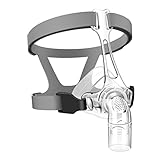 CPAP Mask - Includes Headgear, Elbow/Swivel and Nasal Cushion - Suitable for CPAP Machine - Reusable