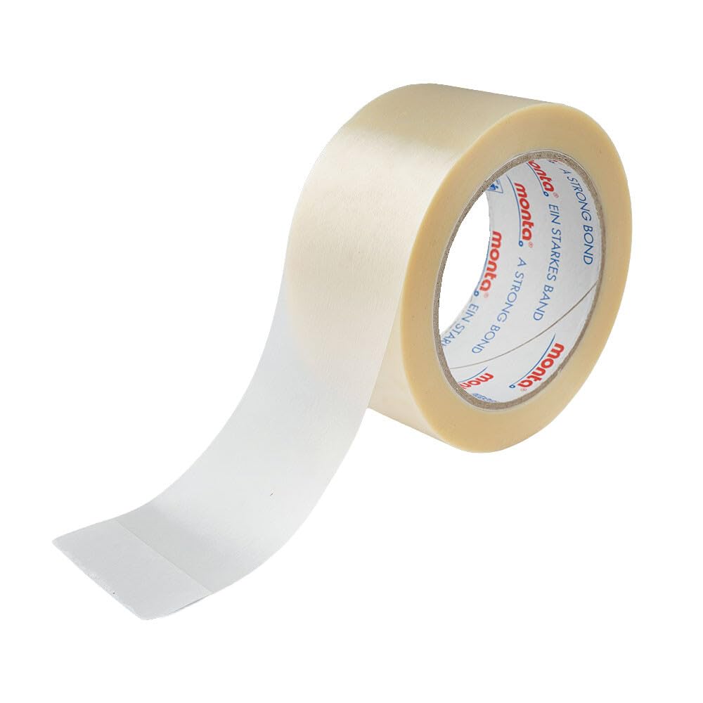 Klebeband monta® 201 PVC transparent 55 my Stärke 50 mm x 66 m, 36 Rolle(n)