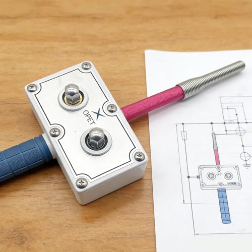 Enhebrador de alambre profesional resistente para proyectos de telecomunicaciones 2