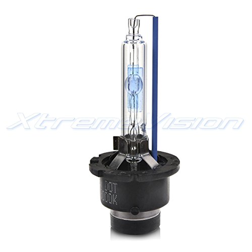 Image of XtremeVision AC HID Xenon Replacement Bulbs - D4S / D4R / D4C - 4300K Daylight (1 Pair) (Metal Bracket)