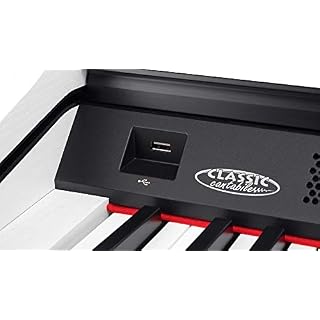 Classic Cantabile DP-A 410 Piano Numérique – 88 touches clavier électronique – Synthetiseur avec USB-MIDI, 600 voix, 128… - Les Beatles, Paul McCartney, John Lennon, RIngo Starr, George Harrison Classic Cantabile DP-A 410 Piano Numérique - 88 touches clavier électronique - Synthetiseur avec USB-MIDI, 600 voix, 128… – Image 5