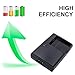 NB-11L CB-2LF CB-2LD Battery Charger for Canon: Compatible with NB-11LH Battery PowerShot ELPH 110 HS 130 HS 135 is 140 is 150 is 160 170 is 180 is 190 is 320 HS 340 HS 350 HS 360 HS A2300 A2400