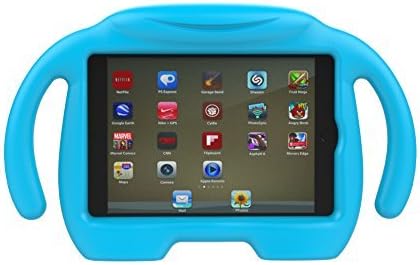 All-New Amazon Fire HD 8 Tablet Case, KROMI Kid-Proof Shockproof Protective Handle Stand Bumper Kids Case for Kindle Fire HD 8 inch Display (2017 and 2016 Release, 7th / 6th Generation)(Blue)