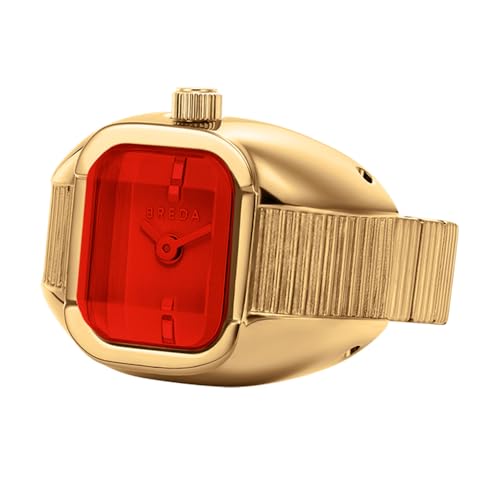 Breda 'Nocturne' Gold Expandable Ring Watch, 16MM