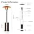 GarveeTech 48000 Btu Patio Heaters, Outdoor Propane Heater with Wheels, Round Table Design, Stainless Steel Burner, Tip-Over Protection System for Home, Patio, Garden & Commercial, Bronze