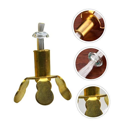 12 soportes de mechas para lámparas de aceite decorativos miniatura 6