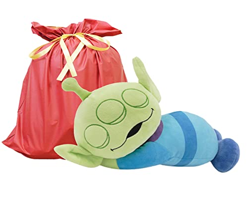 トイストーリー グリーンメン 抱き枕 グリーン 添い寝枕 ミニ 約28cm (ラッピング袋付き)【セット買い】ディズニー