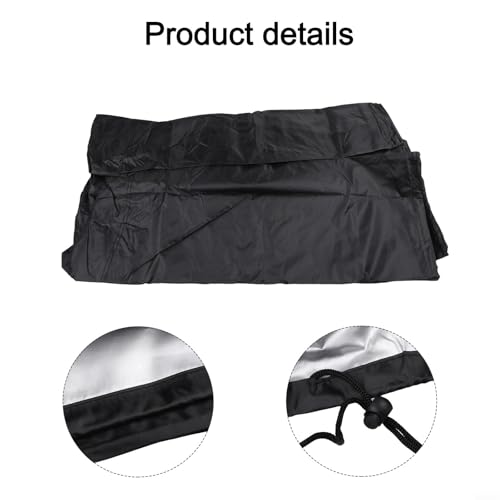 Protector de mesa de billar de 8 pies con hebillas cortavientos y tela impermeable 600D 8