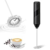 Batidor espumador de leche eléctrico,Para Latte Capuchino Chocolate Caliente