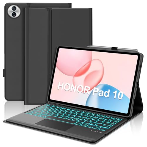 Funda de teclado AZERTY francés Honor Pad 10 5G Wi-Fi 12.1 retroiluminación