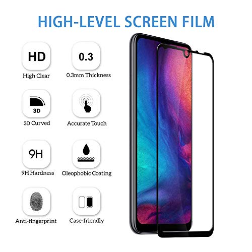 Hanbee [3-Pack Vetro Temperato Xiaomi Redmi Note