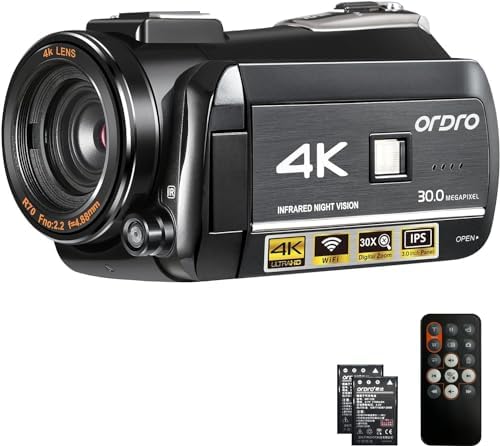 Ubuy Ordro Ac5 Ordro Camcorder Handheld Camcorder 4K Camcorder
