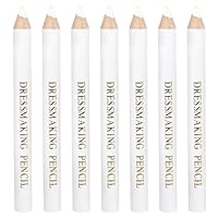 Goktvai Fabric Markers for Sewing, Water Soluble Sewing Fabric Pencils with Tip Caps Tailors Chalk Tracing Tools for Quilting Tailoring Embroidery Dressmakers DIY Crafts