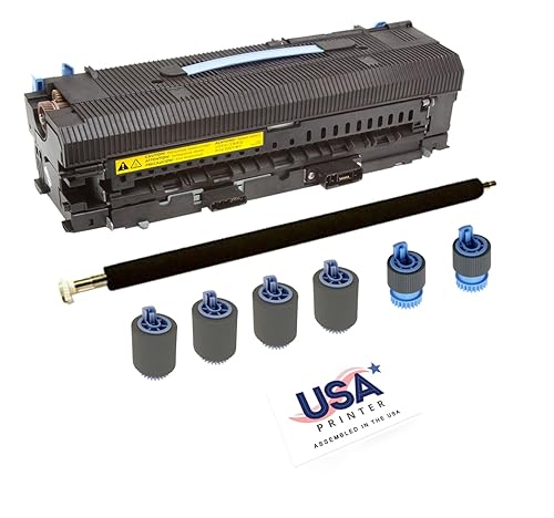 USA Printer C9152A-MTK-USA (C9152-67901) Maintenance Kit for HP Laserjet 9000 9040 9050 M9040 Includes RG5-5750 Fuser, RF5-3319 Transfer Roller, & Tray 2-3 Roller Kit (110V)