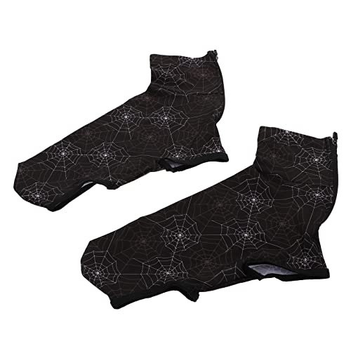 Happyyami 1Pair Outdoor Mountain Climbing and Cycling Shoe Covers Windproof and Dustproof Overshoes for Hiking and Biking Skid Design Suitable for Men and Women from Elements