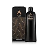 Hommkesa Gray Hair Covering Shampoo | 3-in-1 Hair Dye Shampoo for Gray Hair, Natural Black, 10.15 fl oz