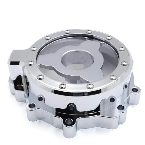Carter cache stator CNC transparent premium pour moto de course Ninja ZX6R