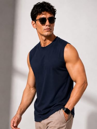 JUARI BE A GENTLEMAN Store JUARI BE A GENTLEMAN Men's Sleeveless Gym - Image 4
