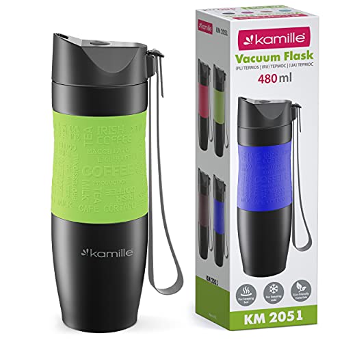 Kamille Coffee Tumbler Stainless Steel Coffee T...