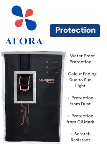 Image of Alora Body Protective Cover For Aquaguard Ritz & Aquaguard Royale RO+UV+Active Copper Tech Water Purifier Model, Lightweight & Durable Cover, Easy Installation.
