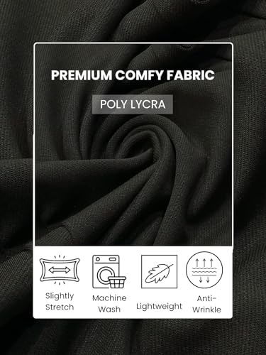 Image of GRECIILOOKS Men Mid Rise Lycra Cargo Track Pants Loose Fit Joggers | Korean Style Travel & Lounge Wear with Pockets