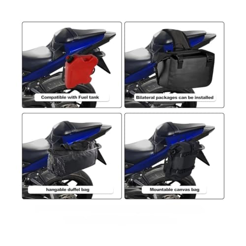 Supports de support sacoche rigides et porte-bagages Yamaha YZF-R3