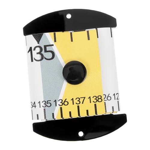 Yardwe 4pcs Fish Ruler Fish Measure Ruler Crappie Measuring Device Plastic Measuring Perfect for Outdoor