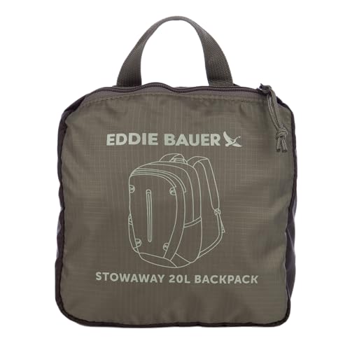 Eddie Bauer Stowaway Sac à dos pliable en polyester Ripstop, épicéa, 20 L – vue 7
