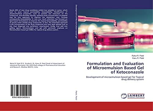 Formulation and Evaluation of Microemulsion Based Gel of Ketoconazole ...