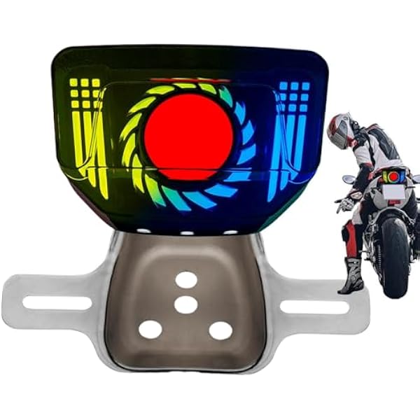 Tylne światła motocykla, kierunkowskaz tylnego światła motocykla,Tylne tylne LED | Uniwersalne światło tylne do roweru górskiego, uniwersalne światło hamulca, wodoodporne do mo
