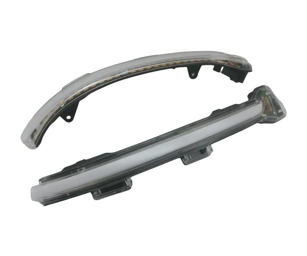 Retrovisore indicatori direzione 2 pezzi indicatori direzione dinamici in cristallo per Golf MK7.5 GTI 7 7.5 R per Rline GTD 2013-2020 specchietto retrovisore luce freccia trasparente