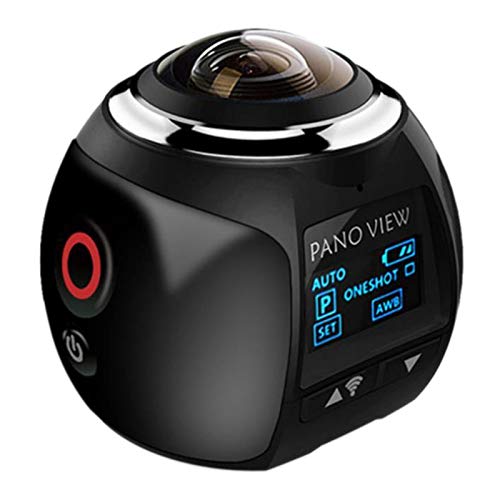 Lodokdre V1 360 Gradi Fotocamera HD 4K Immersioni Impermeabile DV WiFi VR Virtual Reality Camera A.