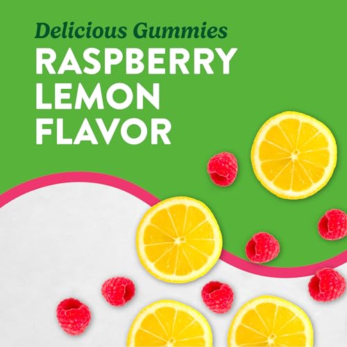 Image of Nature's Truth Probiotic Gummies | 1 Billion CFU | 90 Count | Raspberry Lemon Flavor | Non-GMO & Gluten Free Supplement