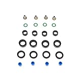The Injector Shop 4-514 Fuel Injector Rebuild Seal Kit for Honda Acura
