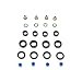 The Injector Shop 4-514 Fuel Injector Rebuild Seal Kit for Honda Acura