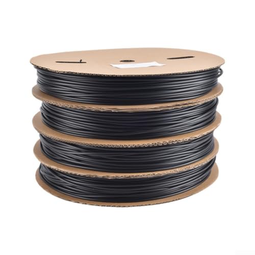 Tubo termorretráctil 2:1 negro para protección de cables en la industria 3