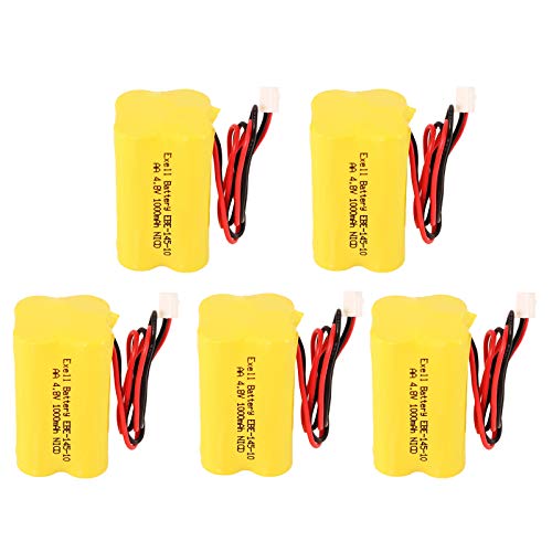 (5-Pack) Emergency/Exit Lighting Battery Replaces Emergi-lite BL93NC487 Emerlight BL93NC487 Emerlight Exit Light Co. EBE-145-10 Inc. BAA-48R ANIC1117 Unitech Systems D-AA500