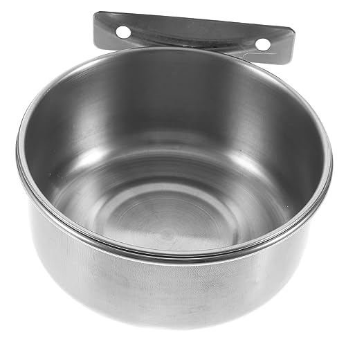 VICASKY Dog Bowl Skid Pet Bowl for Crate Cage Use Easy to Portable